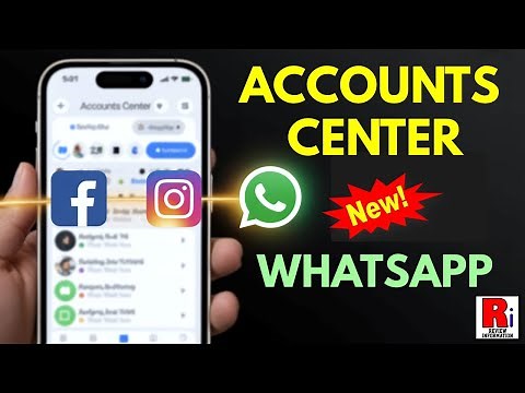 How to Link WhatsApp to Facebook & Instagram Using Accounts Center