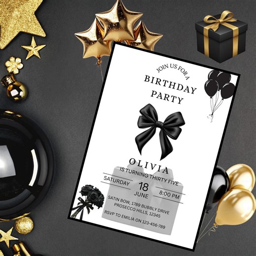 Editable Birthday Card Template, Printable DIY Greeting (instant Download) - Etsy