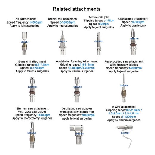 Multifunctional Stryker Surgical Drill Orthopedic Power Drill Surgery Orthopedic Drills and Saws