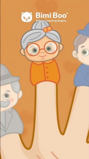 Grandma Finger | Bimi Boo Preschool Learning for Kids
