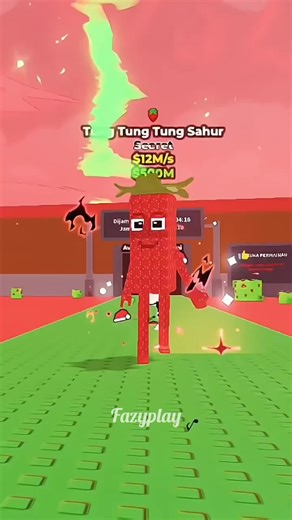 All New Brainrot Sahur Family Strawberry#roblox #creatorsearchinsights #illu #unfrezzmyaccount #viral