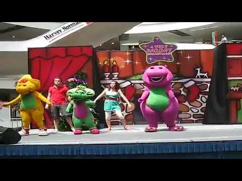 Barney Magical Christmas Performance Oh Christmas Tree Song