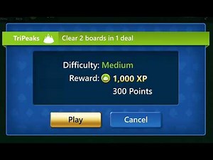 TriPeaks - June 9, 2026 - Microsoft Daily Challenge - Solitaire