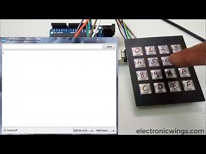 Keypad Key Press Detection with Arduino