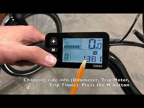 C300S Display Operation