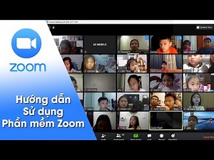 Hướng dẫn sử dụng phần mềm Zoom Meeting học trực tuyến trên máy tính và điện thoại cho giáo viên
