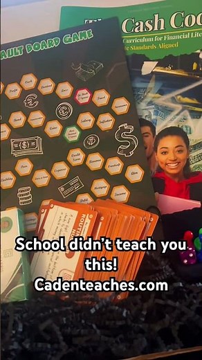 School did not teach this!🛑The Cash Code Box turns money lessons into something kids actually enjoy