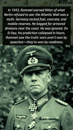 Rommel: The Man Who Knew the Atlantic Wall Was a Myth