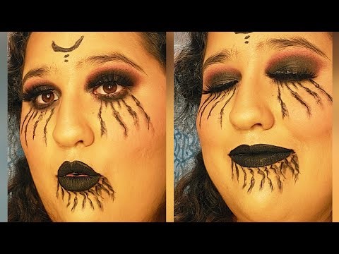 Scary Witch Makeup Tutorial|Halloween Glam Makeup