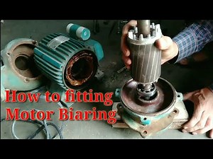 How to change motor bearing