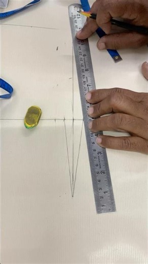 ✨Drawing a dart in digital pattern making to achieve a true shape and perfect fit👗