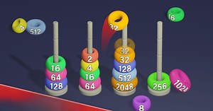 Download & Play 2048 Hoop Stack Merge on PC & Mac (Emulator)
