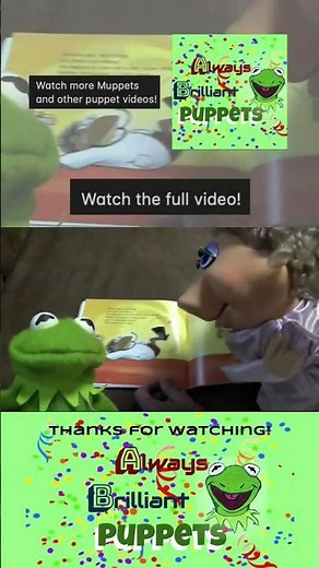 Miss Piggy and Kermit Read a Book! #kermit #kermitthefrog #muppets #misspiggy