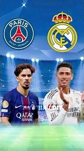 Real Madrid vs Paris Saint-Germain team funny #fyp #fyb #like #YouTube #like