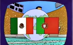 Los Simpsons predicen Final del Mundial México vs. Portugal