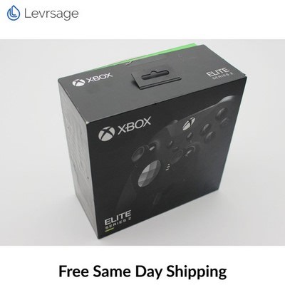 Microsoft Xbox Elite Series 2 Black Video Game Controller w/ Accessories & Case | eBay