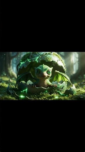 Did you know a dragon could be born from the heart of the forest? 🌿🐉