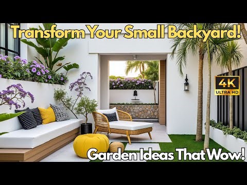 Modern Small Garden and Backyard Designs You'll Love