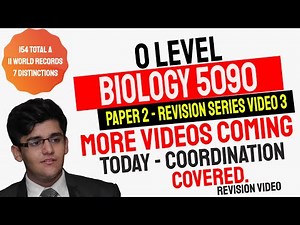 REVISION SERIES O Level Biology 5090 and IGCSE Biology 0610 - (More Videos Coming Today) - Video 3