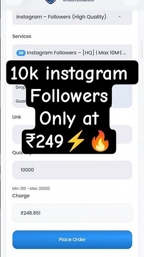 Go Viral Fast 🚀 10K Followers Under ₹250 (Secret Trick) #instagramgrowth #instagram #reels