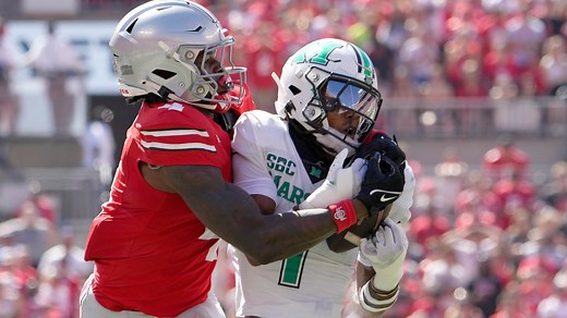 Jeremiah Smith takes blame for Will Howard's first interception: 'That was on me'