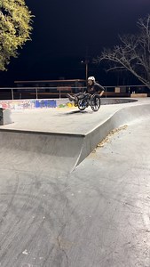12 O CLOCK ⏰ on a wheelchair is crazy 🤯🤯🤯 🌊🌴#skate #wheelie #monsterenergy #circus #olympics | Daniel Gonzalez