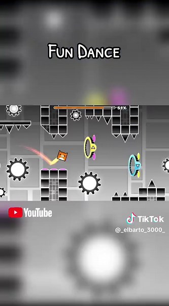 Fun Dance en Geometry Dash: Niveles para disfrutar