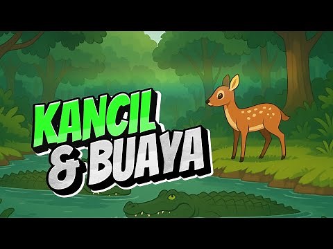 Kancil dan Buaya | Dongeng Anak | Cerita Fabel Nusantara