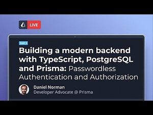 Modern backend with TypeScript, PostgreSQL and Prisma - Part 3: Authentication & Authorization