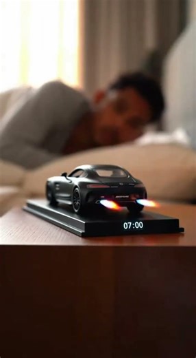 Car Alarm Clock – Handmade Supercar Engine Sound + Steam Effect
