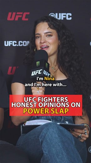 UFC fighters react to Power Slap LMAO #ufc | Nina Drama