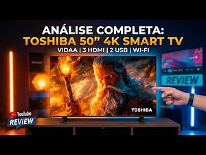 Is the Toshiba 50” 4K Smart TV Worth It in 2026? 😱 Full Review + Real-World Test (VIDAA, HDR, Dol...