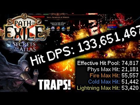 Best Trap Build in POE 3.26 - Explosive Trap Trickster! A Tanky Build for farming Mercenaries