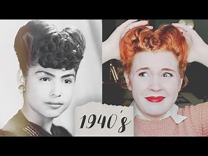 I Tried to Recreate 1940's Hairstyles