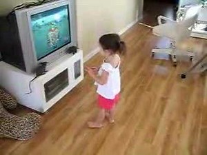 Morgan Dancing Her Own Way!