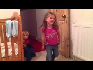 Kids blowing each other