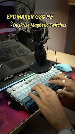 The Creamiest Thock! Epomaker G84 HE Keyboard ASMR