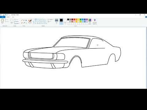 3D Car Drawing step by step in Computer | How to draw a Car.