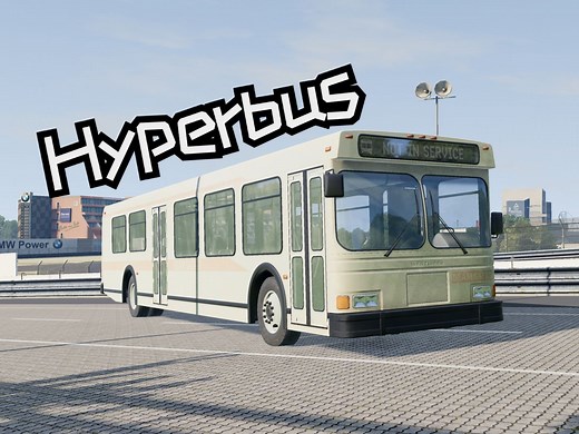 beamNG 三万千瓦爆改电动公交车 纽北4分21