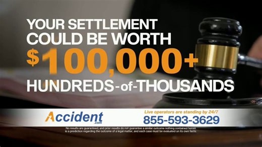 Accident.com TV Spot, 'I Was Injured'