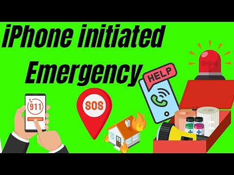 iPhone Initiated Emergency SOS - How to Turn Off