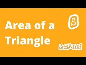 5# Area of triangle | Scratch Coding Practices & challenging Tasks