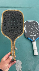 Explanation ⬇️ Pickleball paddle tech has progressed fast over the last few years. It feels like every year, a new innovation pushes the game forward. This year? It’s all about foam. The best paddles are now becoming foam core — and we built the Gen 4.5 to take that even further. More durability. More dwell time. More power and pop. #pickleball | Enhance Pickleball