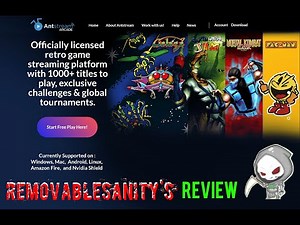 AntStream Arcade Streaming Service Review - The GamesPass of Retro Games
