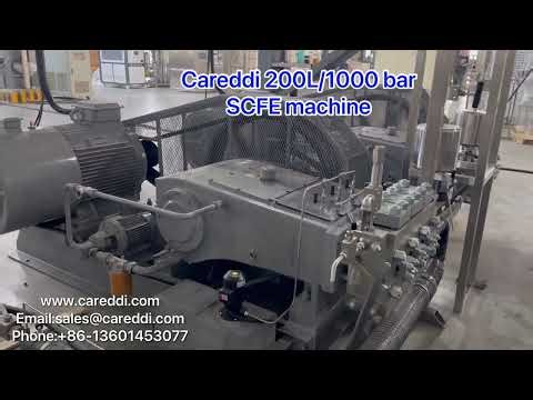 Careddi 200L supercritical co2 extraction machine pressure 1000bar for astaxanthin extraction