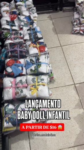BRISA MODA INTIMA | MODA PRAIA 👙 on Instagram: "LANÇAMENTO BABY DOLL INFANTIL 😍 Só aqui na Brisa, a partir de 16 reais no atacado 😱 . Enviamos para todo o Brasil 🇧🇷"