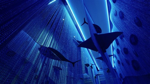 Kronos by Kriskadecor Dive into Kriskadecor's Kronos collection — a groundbreaking acoustic solution unveiled at Salone del Mobile. Crafted from recycled PET and aluminum chains, the collection draws inspiration from underwater worlds and architectural landscapes above, blending fluid, organic forms with sustainable materials to create immersive, sound-enhancing environments tailored for contemporary spaces. See more here: https://hubs.la/Q03lCVXb0 #Kriskadecor #SalonedelMobile #DESIGNTV #interi