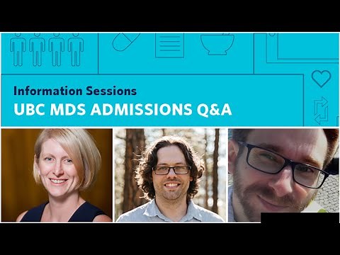 UBC MDS Admissions Q&A December 2023