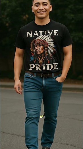 Show heritage and respect with the Native American Pride T-Shirt