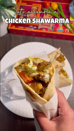 Chicken Shawarma Plating | Juicy Homemade Shawarma Recipe | Edible Creations